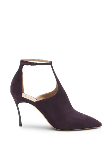 Pantofi cu toc Casadei violet