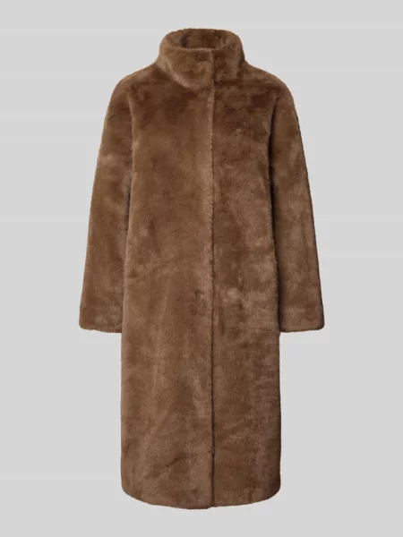 Płaszcz ze sztucznym futrem Joop!