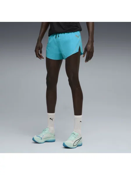 Szorty Puma Raceday Ultraweave niebieskie