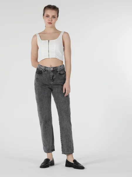 Джинси Colin’s комбінований верх блакитний