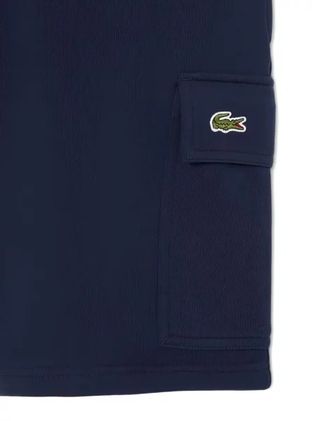 Pantaloni scurți cargo Lacoste albastru