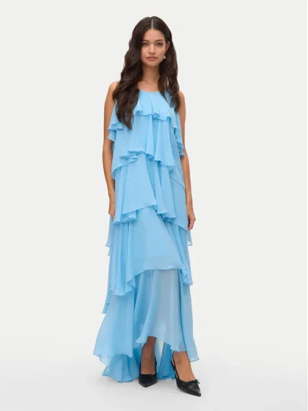 Vero Moda Rochie de seară Felicia celest albastru