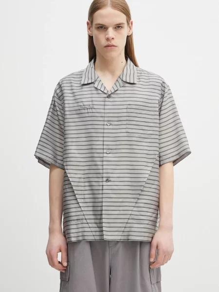 Undercover cămașă Shirt relaxed gri