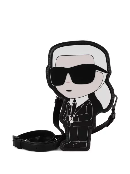 Torebka crossbody dziecięca Karl Lagerfeld czarna