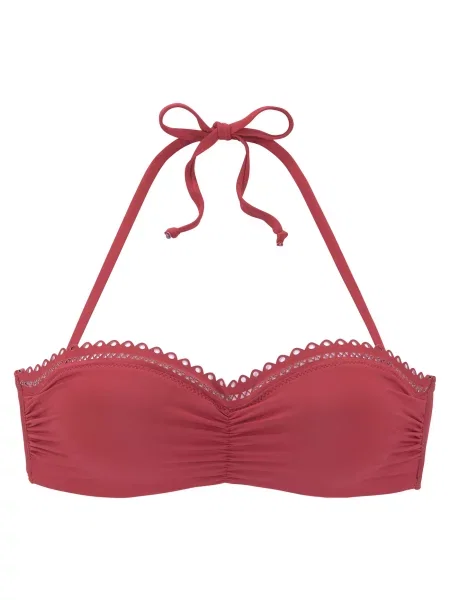 S.Oliver Sutien costum de baie sângeriu