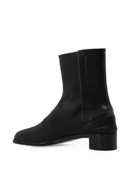 Cizme scurte Maison Margiela din piele negru