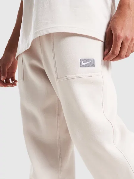 Nike Spodnie Nsw Sf Bb Club Oh beżowe
