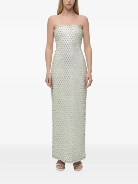 Rochie maxi Simkhai alb