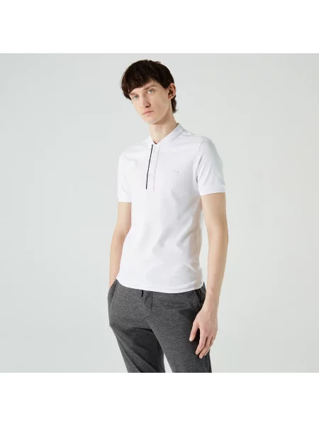 Lacoste Koszulka Polo Slim Fit biała