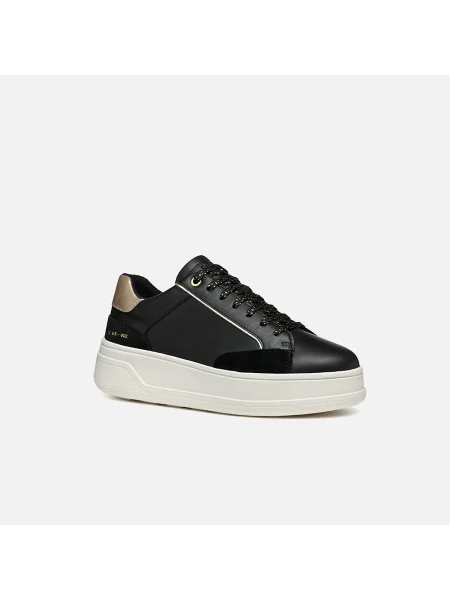 Sneakerși Geox negru