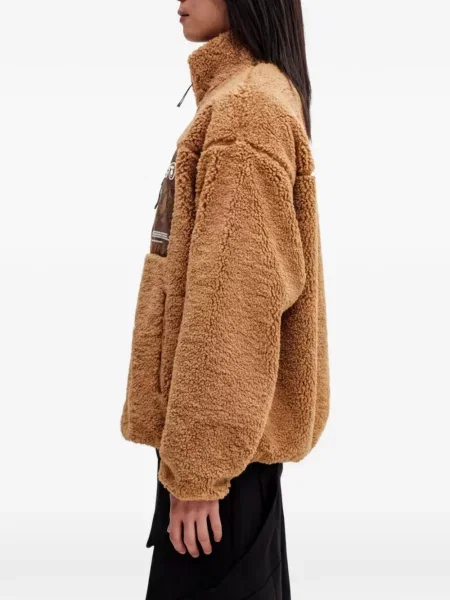 Flisas flisinis džemperis Aape By *a Bathing Ape® ruda