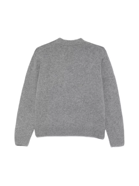 Sweter Mc2 Saint Barth wełniany szary