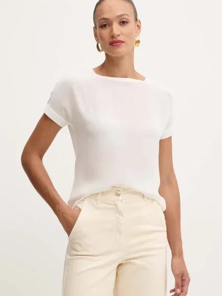 MAX&Co. Tricou Écru alb