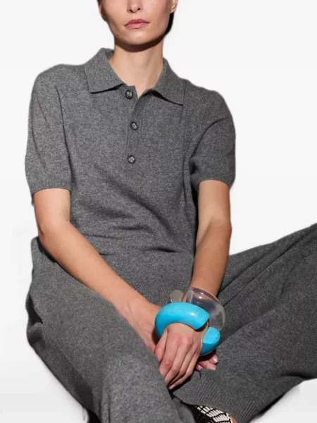 Tricou polo Entire Studios gri