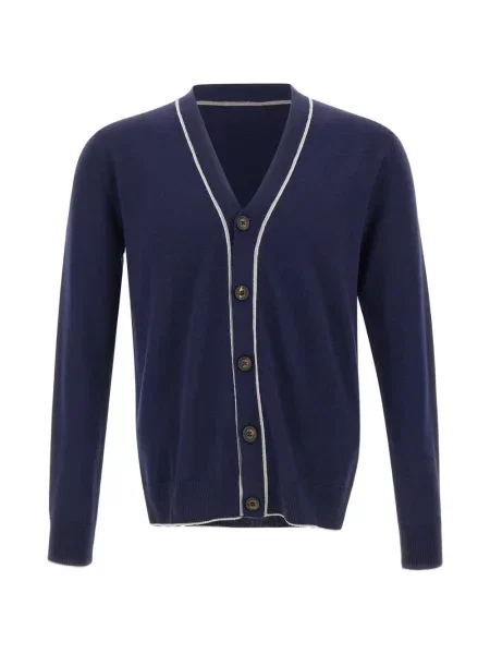 Cardigan Eleventy de lână albastru