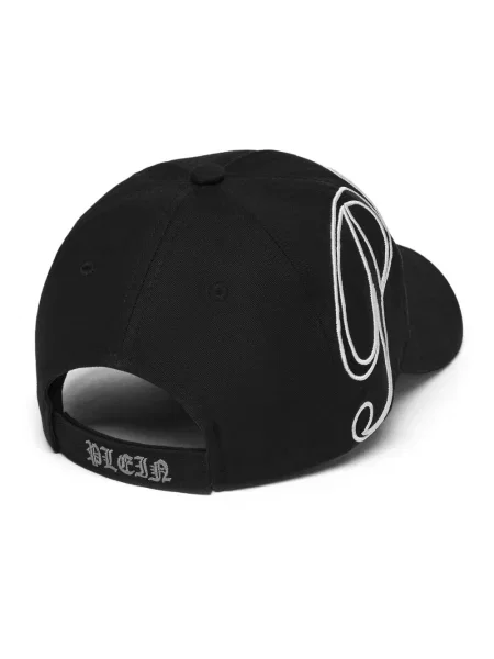 Czapka z daszkiem Philipp Plein czarna