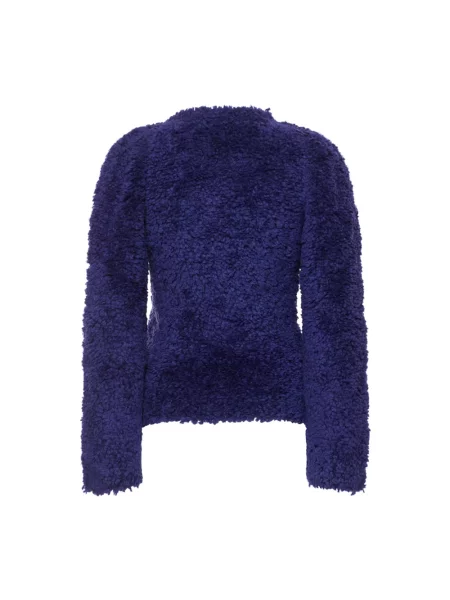Kurtka Stella Mccartney wełniana elegancka niebieska