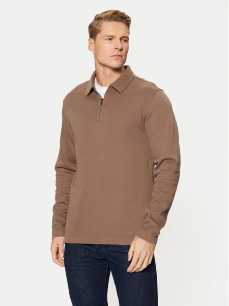 Selected Homme Tricou polo maro