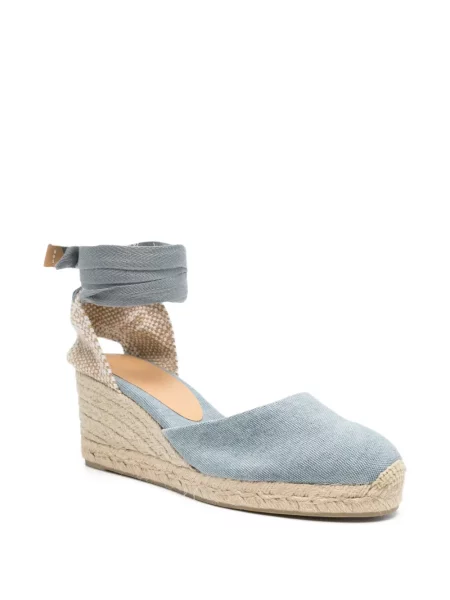 Vászon espadrilles Castaner nyakkendővel kék