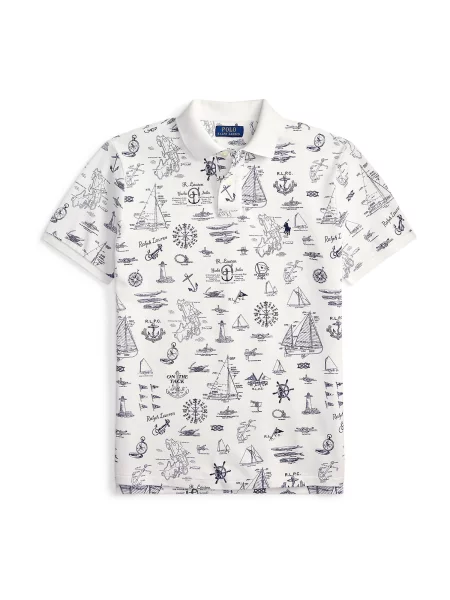 Polo Ralph Lauren Tricou bleumarin alb