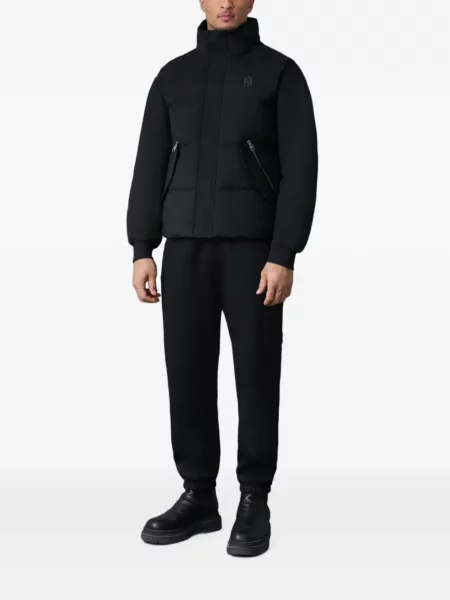 Matlasat vestă Mackage negru
