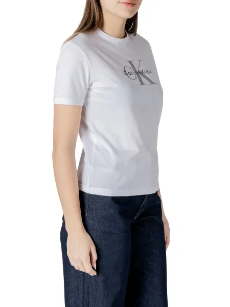 Koszulka Calvin Klein Jeans niebieska