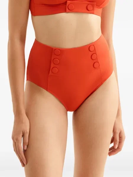 Bikini Eres cu talie înaltă portocaliu