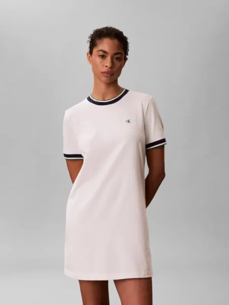 Calvin Klein Jeans Rochie RINGER bej