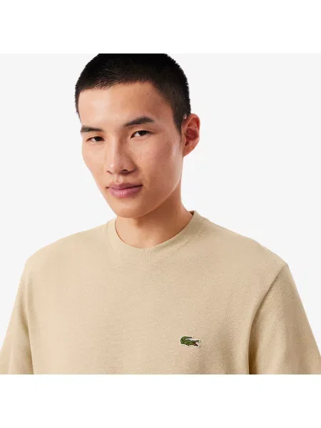 Футболка Lacoste бежевая