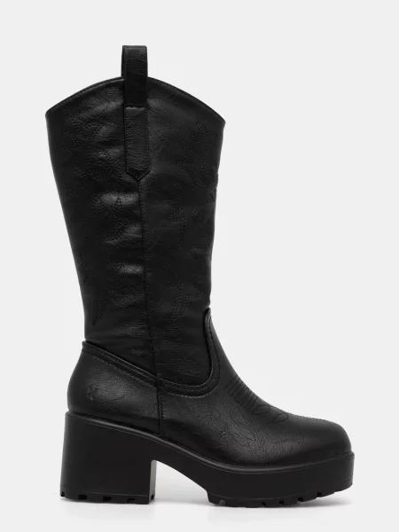 Чоботи Koi Footwear Wintu Long Chunky Western Boots блок чорний