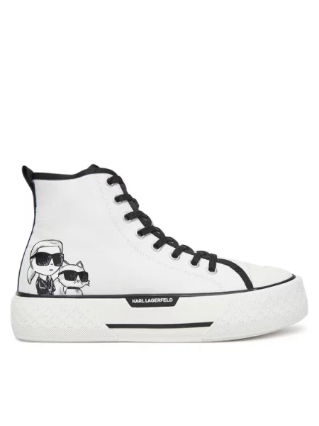 Trampki KARL LAGERFELD białe