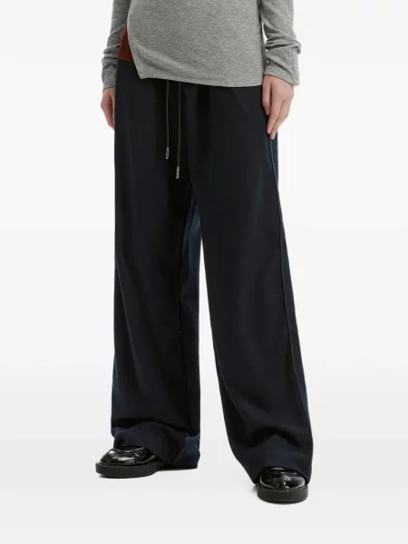 Pantaloni Tout A Coup alergare cu cordon albastru