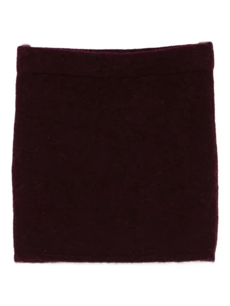 Fusta mini Patrizia Pepe tricotate violet