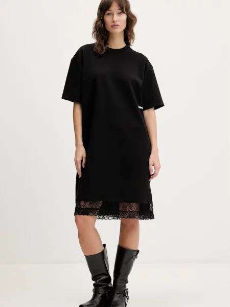 Karl Lagerfeld Jeans rochie negru