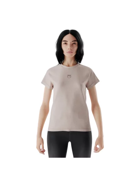 PINKO T-Shirt Bussolotto różowy