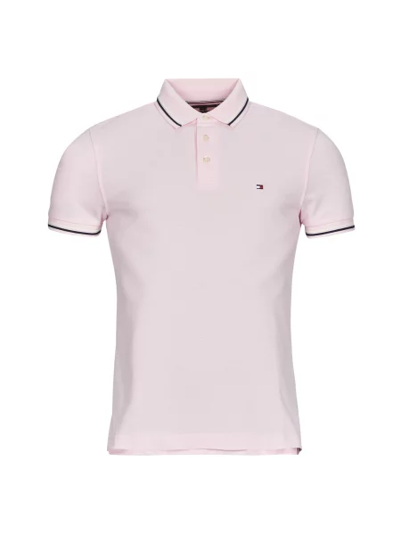 Polo majica Tommy Hilfiger ružičasta