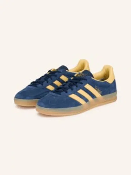 Adidas Originals Tenisky Gazelle Indoor / tmavě žlutá modrá