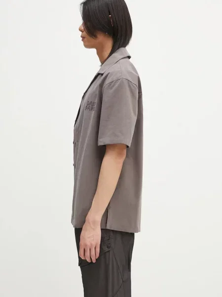 Daily Paper Košile Resort Comfort Fit khaki šedá