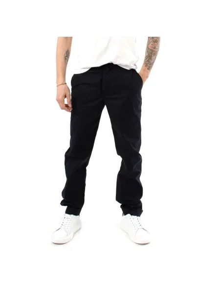 Pantaloni Tommy Hilfiger albastru