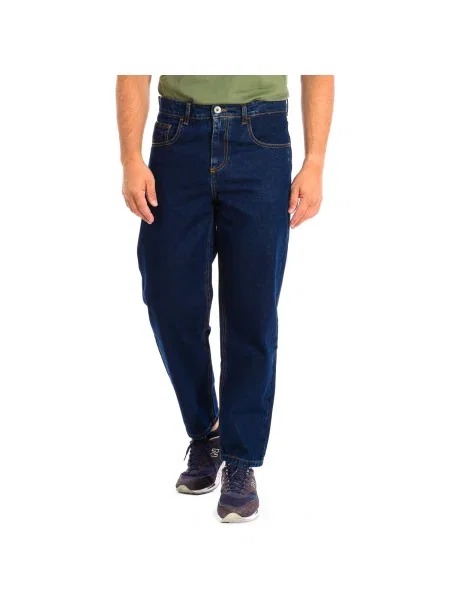 Pantaloni La Martina albastru