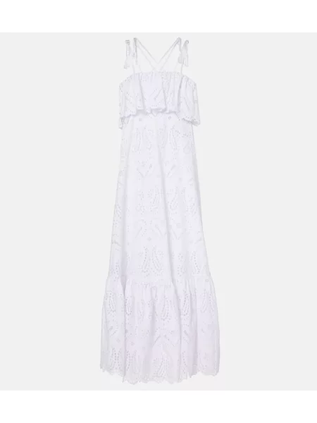 Maxi rochie maxi Etro cu imagine de costum alb