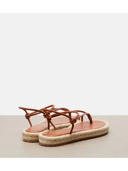 Sandale Gianvito Rossi din piele maro