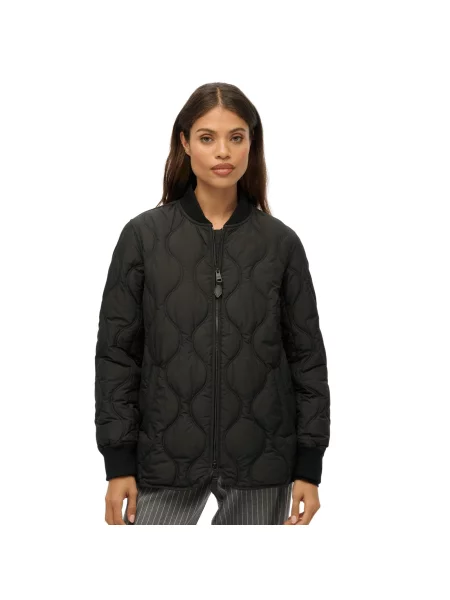 Kurtka puchowa Superdry czarna
