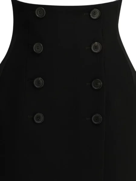 Fustă midi Khaite negru