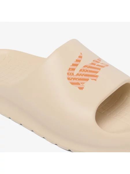 Lacoste Klapki Serve Slides Jasnoróżowe różowy