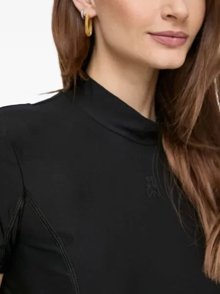 Tricou Patrizia Pepe scurt negru
