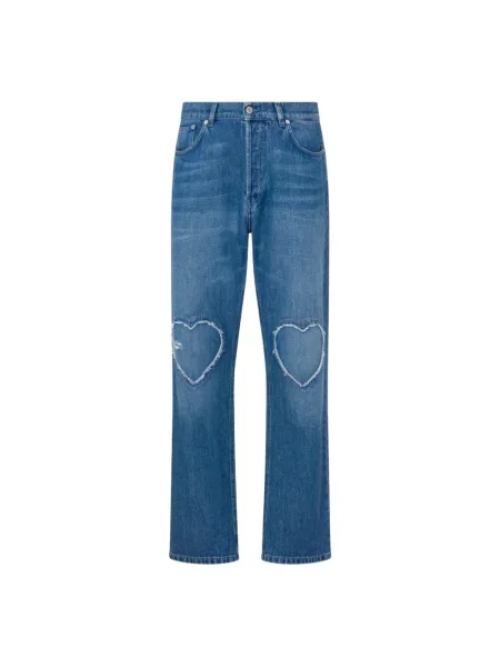 Jeansy Moschino niebieskie