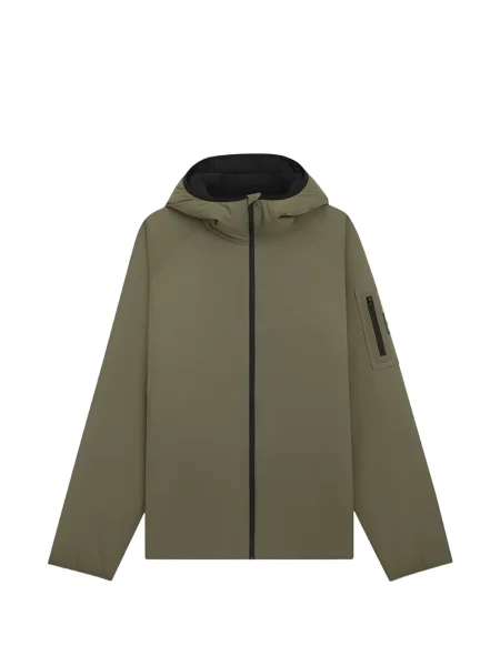 Geacă Boss cu glugă verde