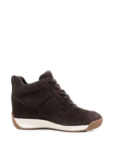 Sneakerși Michael Kors cu pană maro