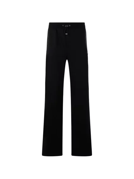 Pantaloni Philipp Plein alergare negru